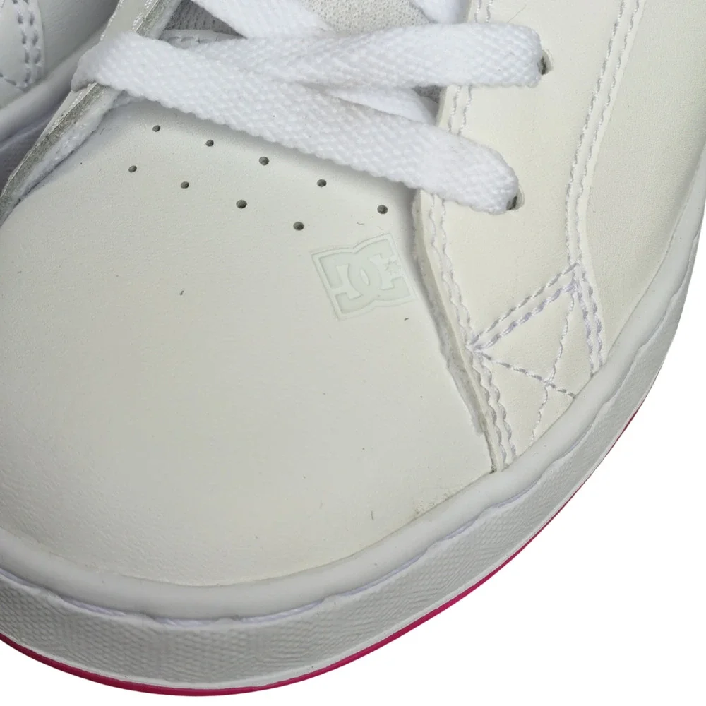 SOLD Court Graffik Crazy Pink White Sneakers TENNIS SHOES 11 $5 SHIPPING - Picture 4 of 7